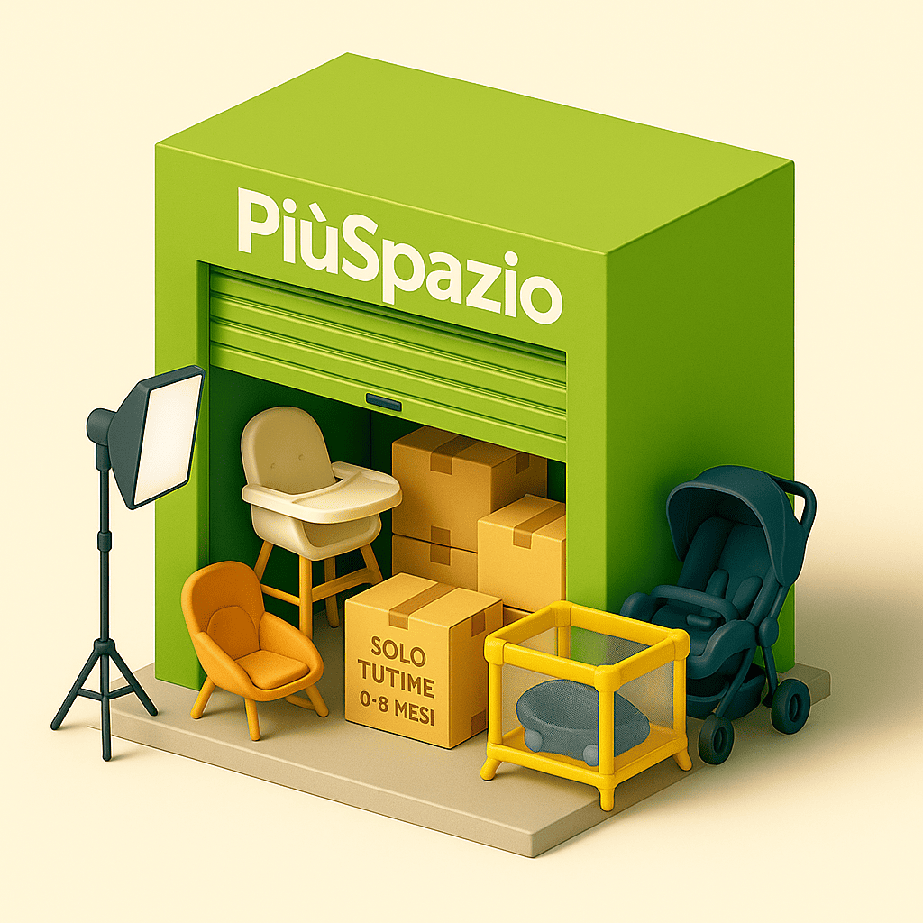 6mq deposito piuspazio per oggetti