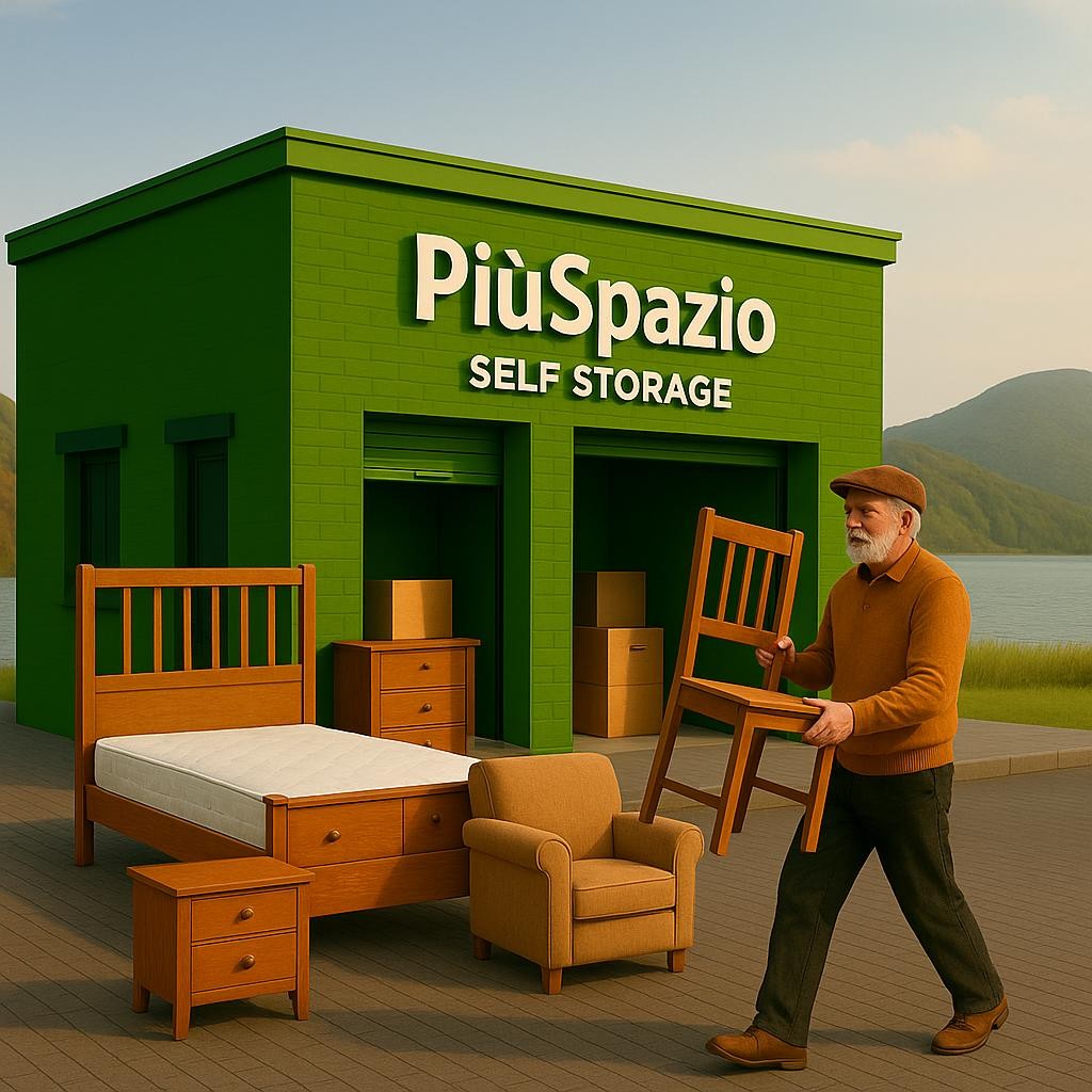 piuspazio sede di robbiate per deposito mobili durante ristrutturazione