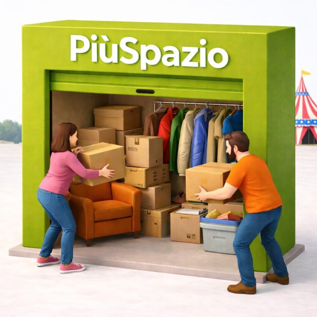 Deposito Mobili e Scatole con Leo e Chiara
