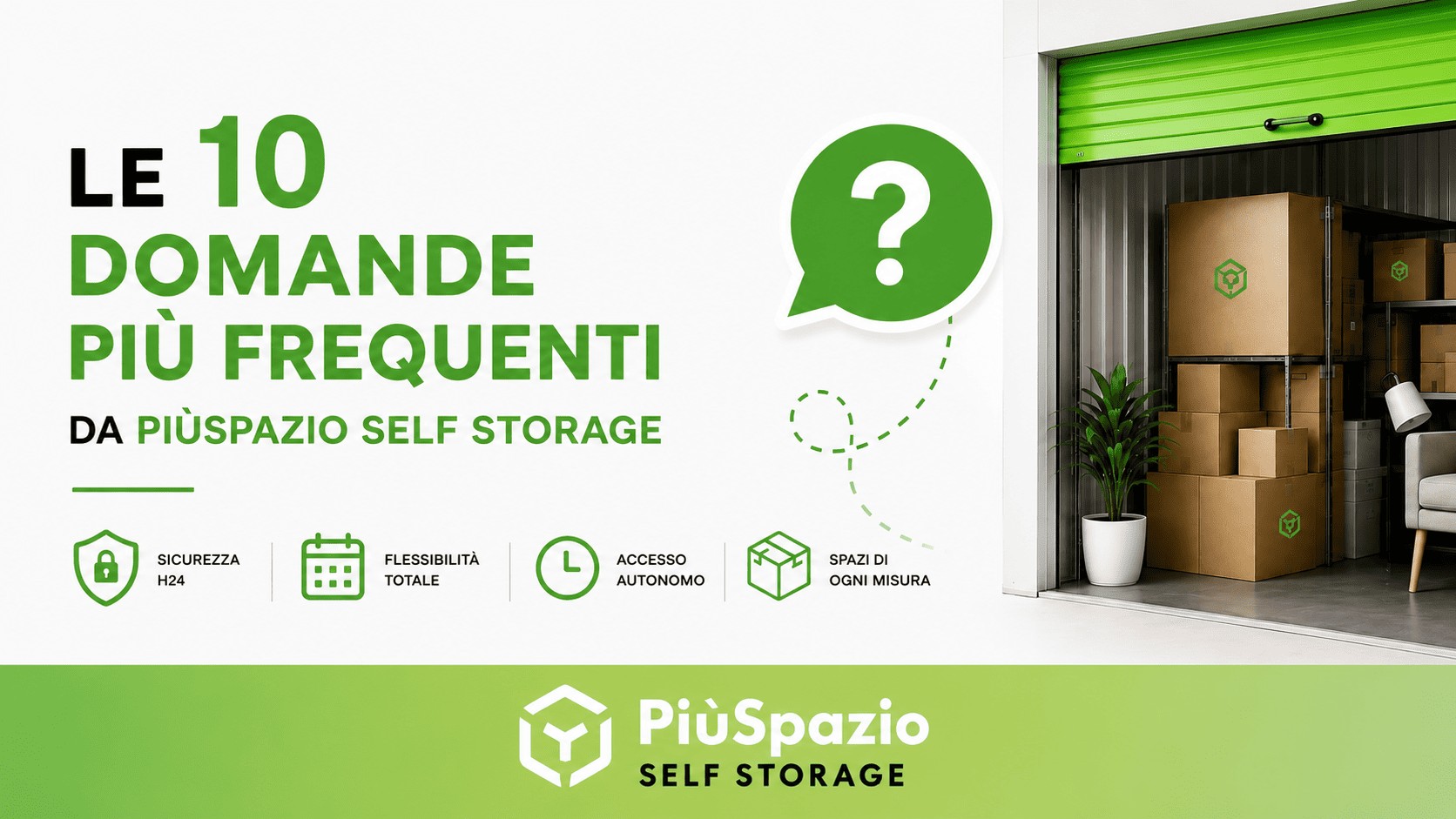 Domande più frequenti sul Self Storage