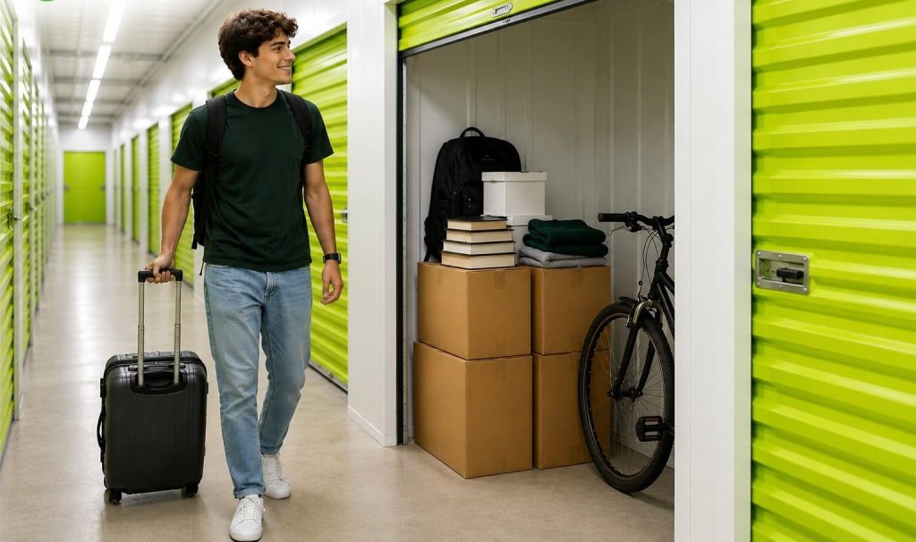 Deposito PiùSpazio Self Storage per gli studenti