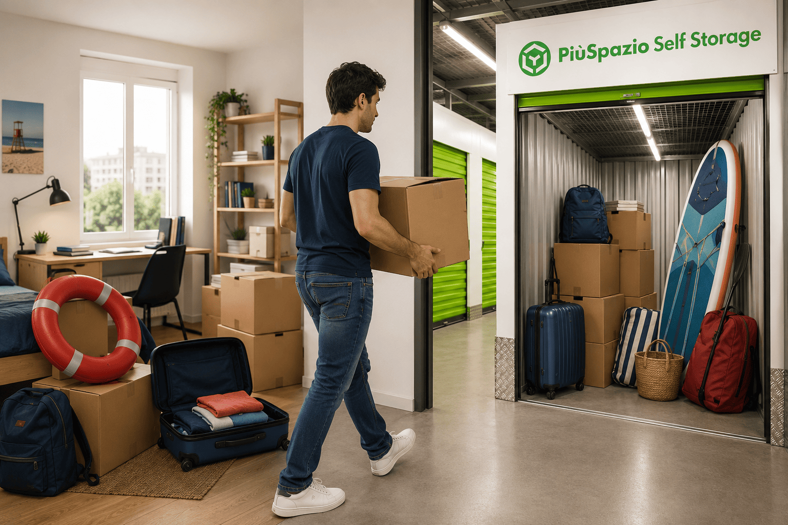 Deposito temporaneo a Cusano Milanino per lavoratori stagionali