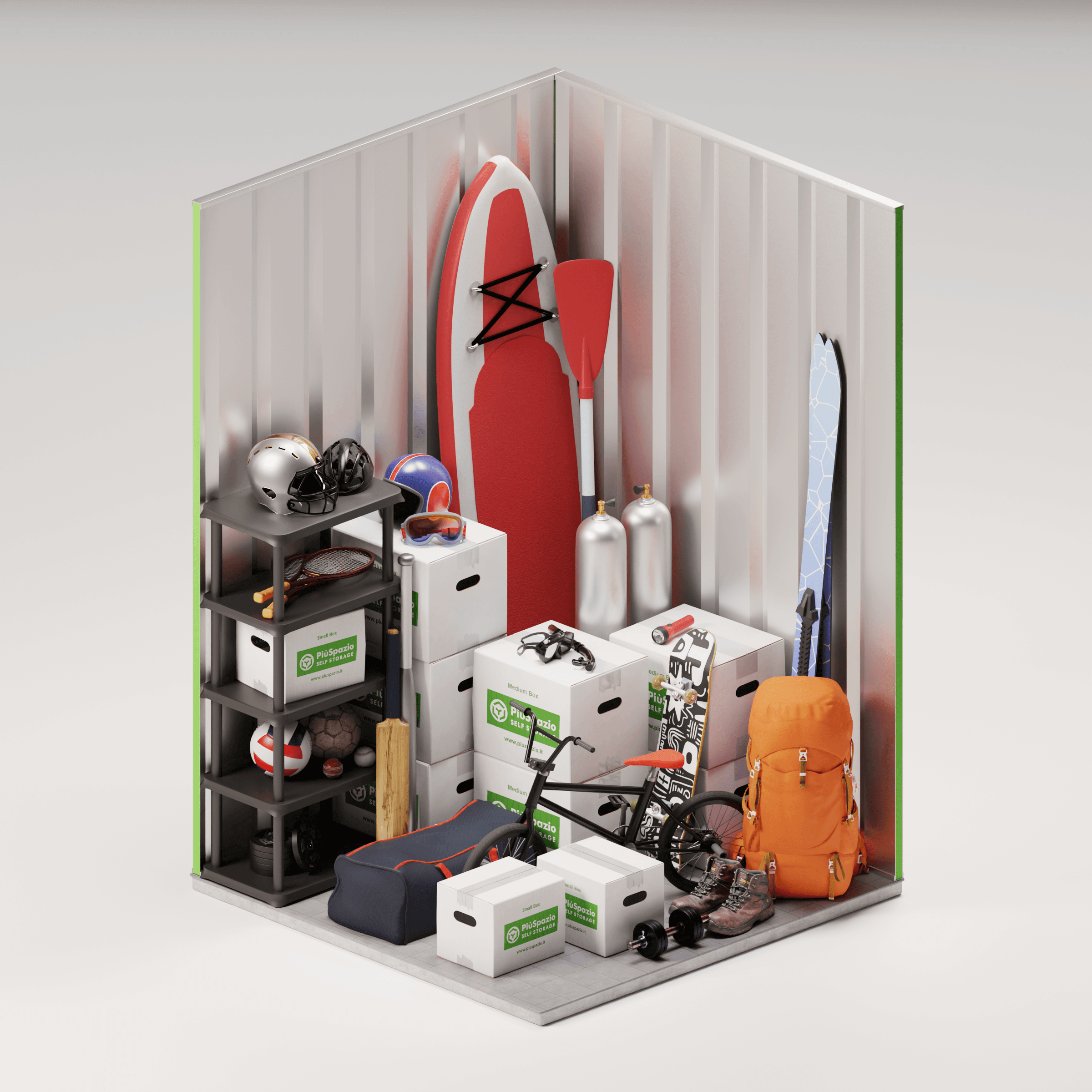 Deposito Self Storage 3Mq - Sport