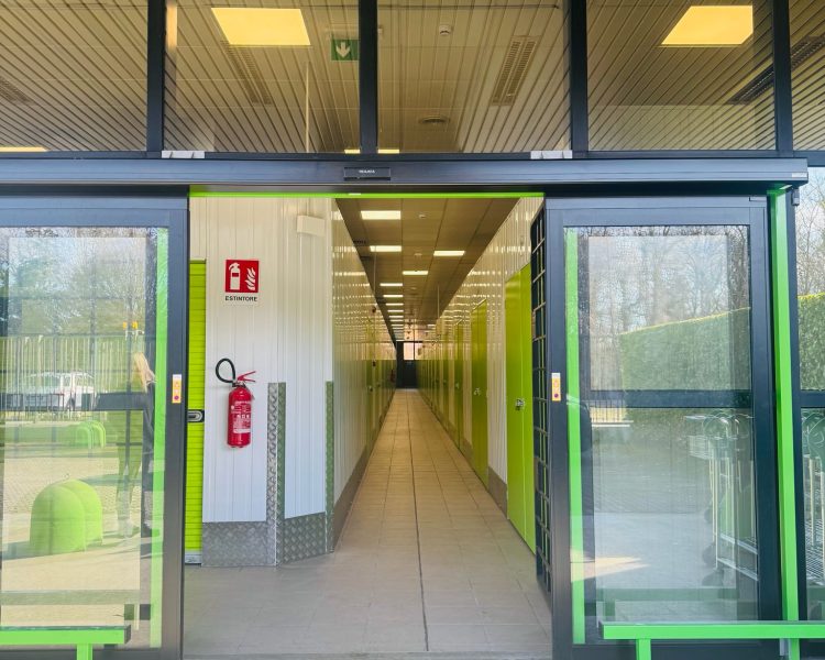 Ingresso Self Storage Clienti Busto Arsizio